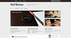 Desktop Screenshot of halityurtsever.com